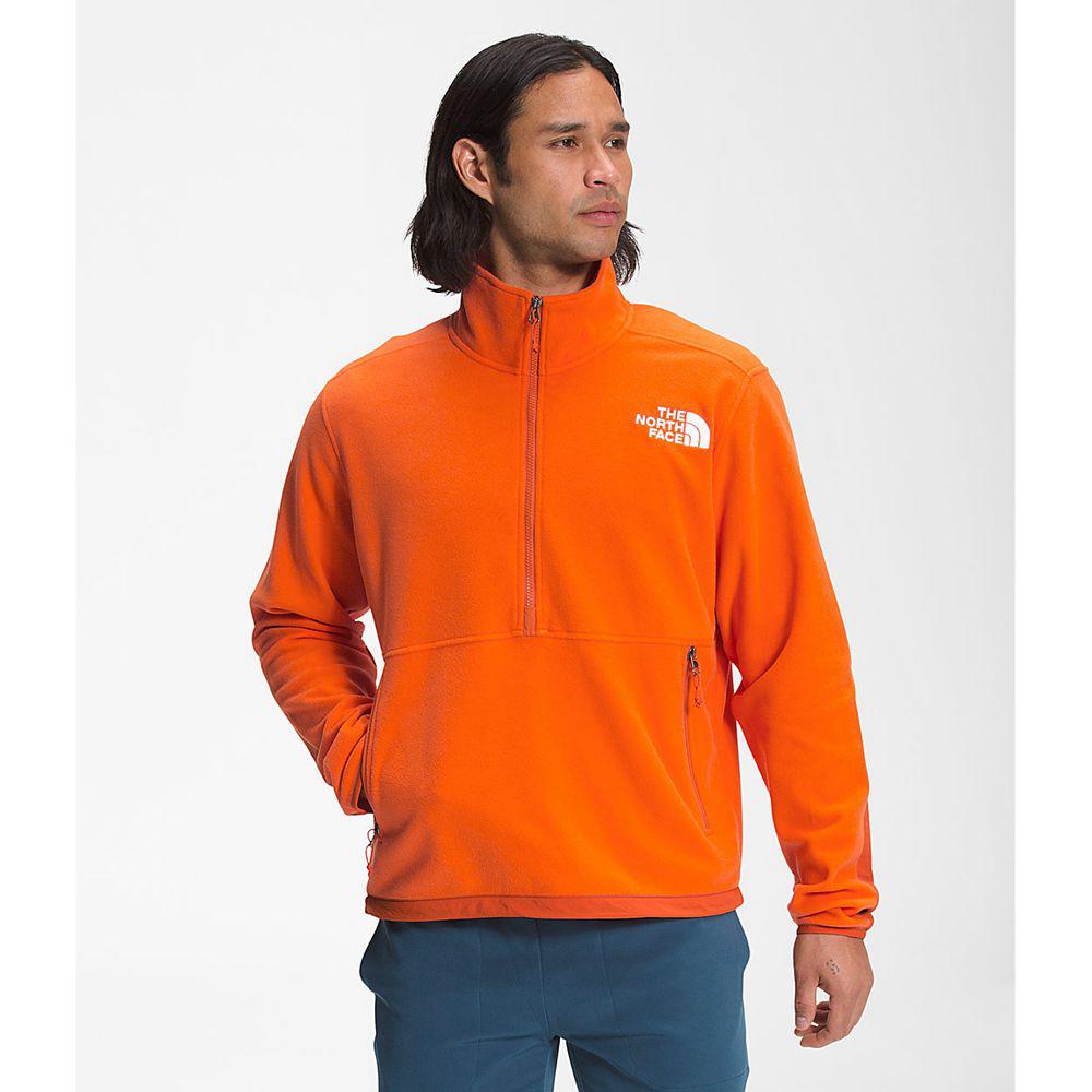 The North Face Tka Kataka Ανδρικα Μπουφάν Fleece - Κοκκινα Πορτοκαλι (VXBN19824)